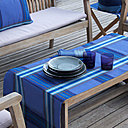 Nappe, serviette, coussin et sac de la collection carreaux Matisse