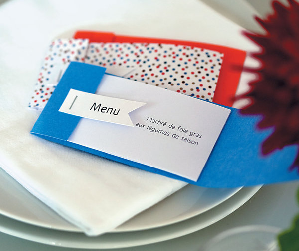 Menu  du jour  page 56