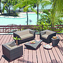 Alexander Rose, spécialiste du mobilier de jardin haut de gamme depuis plus de 20 ans, propose Océan, dans la collection Contemporaine 2012. Un ensemble canapé, fauteuil et table basse, dans un coloris bronze à reflets, une teinte naturelle intègre parfaitement le  mobilier à la terrasse.