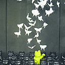 A Lisbonne, l’hôtel Gat Rossio a été décoré par Wanda Barcelona qui a imaginé un monde félin surprenant, disséminant dans l’hôtel des petites saynètes dans lesquelles le temps semble avoir été figé. A Lisbonne, l’hôtel Gat Rossio a été décoré par Wanda Barcelona qui a imaginé un monde félin surprenant, disséminant dans l’hôtel des petites saynètes dans lesquelles le temps semble avoir été figé.