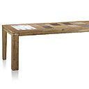 H&H propose 8 teintes différentes pour le plateau de la table, parmi lesquelles truffe, lave et sierra brown.