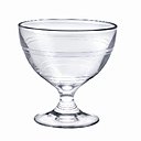 La coupe est la pièce qui complète les collections Duralex. S'inscrivant dans la gamme “Gigogne” – celle des célèbres gobelets de cantine –, elle apporte un vrai rafraîchissement dans les collections Duralex. Elle a été lancée en trois teintes : Transparent, Marine et Pink. A vous les poires Belle Hélène et autres Banana Split !