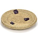 Coupe à fruits tressée, TransPlastic Améthyste Fruitbowl, création Humberto et Fernando Campana.