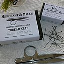 Les épingles de Merchant & Mills chez France Duval Stalla.