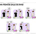 32 scénarios illustrés démontrent avec humour la confrontation des regards de monsieur et de madame. 32 scénarios illustrés démontrent avec humour la confrontation des regards de monsieur et de madame.