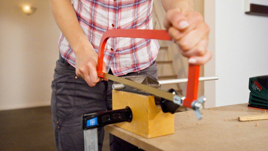 Etape 5- Mise en longueur des cales.