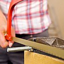 Etape 6- Mise en longueur de la tige filetée.