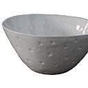 Un petit air rétro pour cette coupelle en porcelaine émaillée. A partir de 21 €. Collection nuit étoilée. Alix D. Reynis.