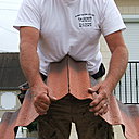 Etape 14 : Détacher la découpe en pliant la plaque à la main. Etape 14 : Détacher la découpe en pliant la plaque à la main.