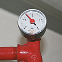 Etape 9 : Mettre en pression jusqu’à 1,5 bar, puis couper l’alimentation. Vérifier qu’il n’y a pas de fuite au niveau du vase.