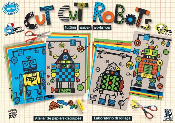 Cut Cut robots - La pochette face / Mitik.