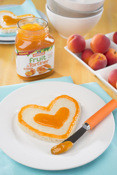 Lisse et douce à tartiner, Andros innove avec ses fruits à tartine à déguster cet hiver.