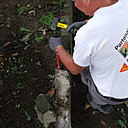 Etape 2 : Ratisser le sol.