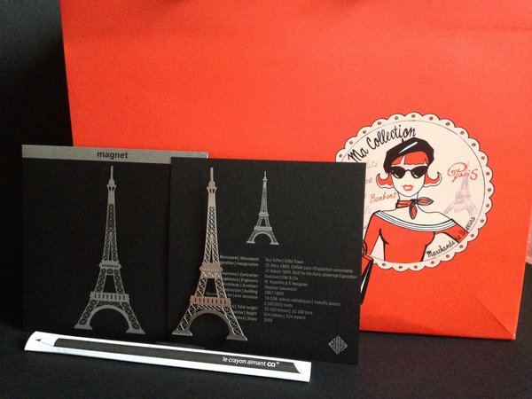 Les magnets de Paris.