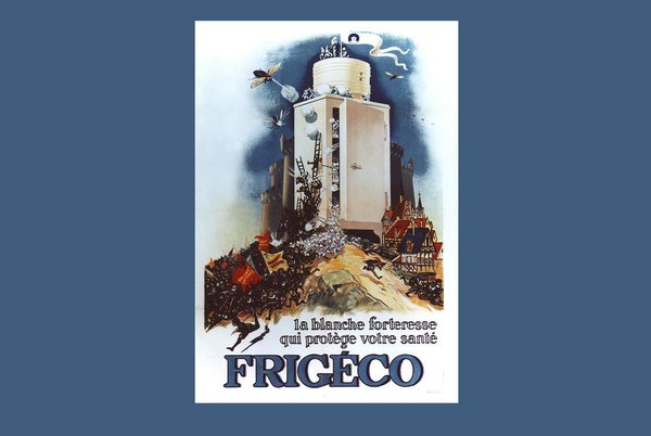 Affiche publicitaire Frigéco. Auteur inconnu, 1932.