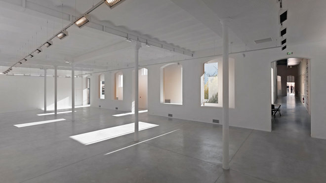 Des espaces et des volumes ont été dégagés, pour créer des salles d’exposition vastes et lumineuses.