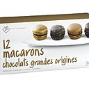 Cerise sur le gâteau, les mignardises: des macarons aux chocolat de chez Franprix !