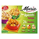 En amuse bouche, quelques bouchées apéritif surgelées de chez Marie.