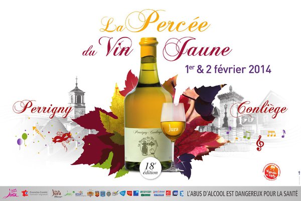 La Percée du vin jaune du Jura fête ses 18 ans pour célébrer ce fameux breuvage jaune et minéral issu d'un cépage 100% savagnin.