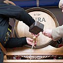 Ma fameuse "Percée" du fut, permet de découvrir le vin jaune nouveau, mais de 6 ans d'âge tout de même.