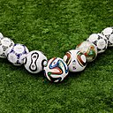 Depuis 1970, la marque aux trois bandes conçoit le ballon de la coupe du monde de football. Pour 2014, le Brazuca est le 12ème ballon de la collection.