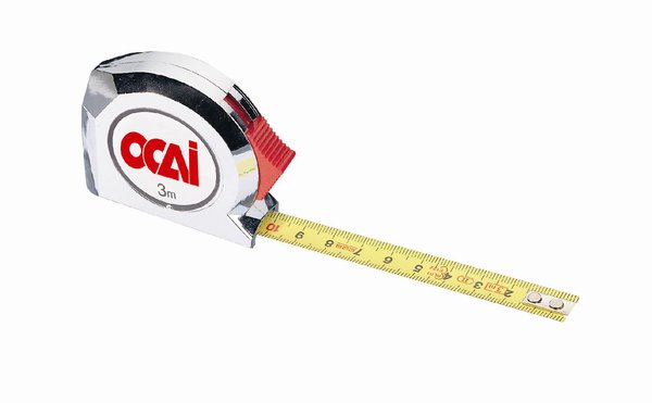 5- Mètre ruban : pour la prise de toutes les mesures utiles lors de la réalisation de travaux.