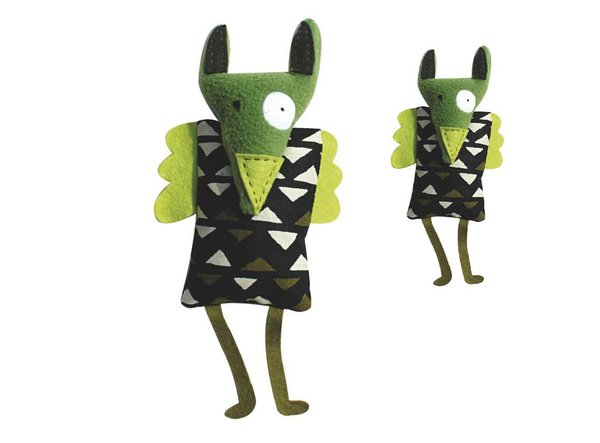 Le doudou de 40 cm : 49 €. Pschitt.