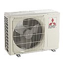 Pompe à chaleur air/air, unité extérieure-multisplit MUZHJ25VA, 2500W, 490 € Disponible chez Leroy Merlin.