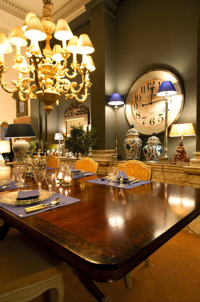 Chantal De Moor sait concevoir des décors avec un chic indéniable.