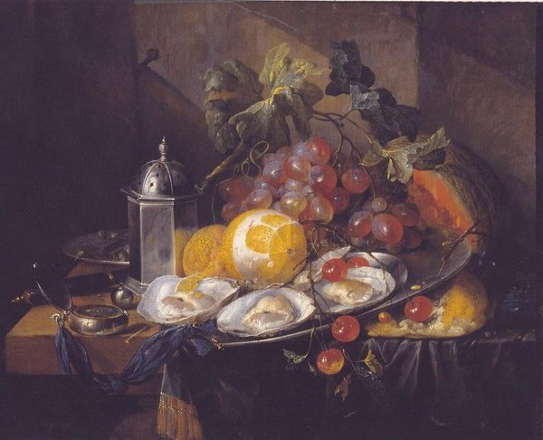 Reflets délicats, transparences, équilibre de la composition: tout le réalisme d'une vraie nature morte flamande !