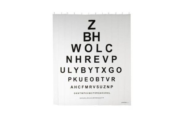 Un rideau de douche pour s’entraîner à la lecture. 19,90 €. Optic. Fly. www.fly.fr