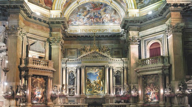 La chapelle de San Gennaro. La chapelle de San Gennaro.