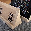 Résultat : l'art de fabriquer des objets bien utiles au quotidien en carton.