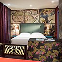 L’étage consacré à l’Afrique avec ses sièges aux couleurs des animaux de la savane a de quoi éveiller une âme de tout explorateur.