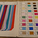 Rubans de soie, satin ou reps.