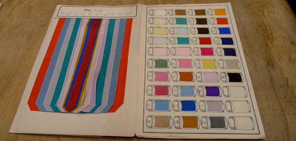 Rubans de soie, satin ou reps.