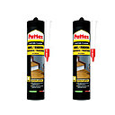 La colle de fixation bois/polystyrène de Pattex offre souvent une alternative simple aux clous et aux vis.