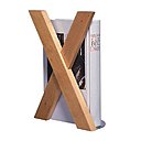 Un serre-livres en bois bien pratique. Skribent. Ikea.