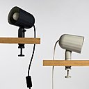 Lampes à pinces Noc. Design Smithmatthias. Wrong for Hay.