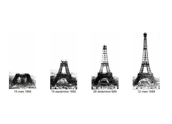 En 2 ans, 2 mois et 5 jours, la construction de la Tour Eiffel permis à Paris d'avoir l’édifice le plus haut du monde, jusqu’à la construction du Chrysler Building en 1929 à New York.