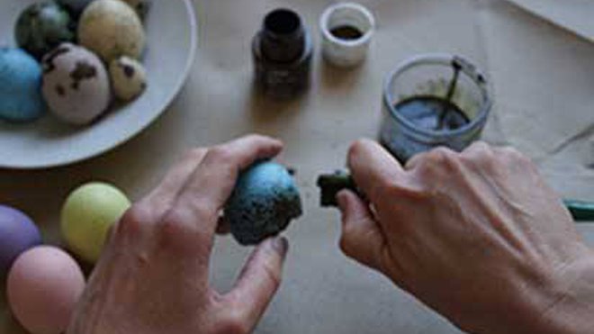 Etape 3: Tachetez avec une brosse à dent.