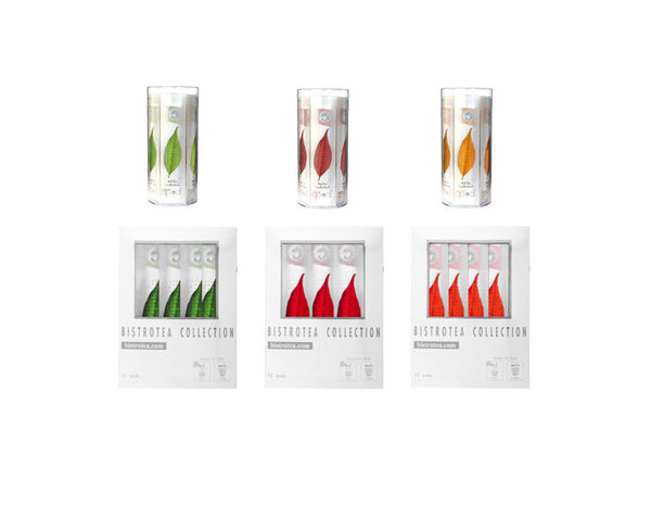 Les sticks de thé Bistrotea sont vendus par boîtes de 16, 32, 64 ou 100 sticks.