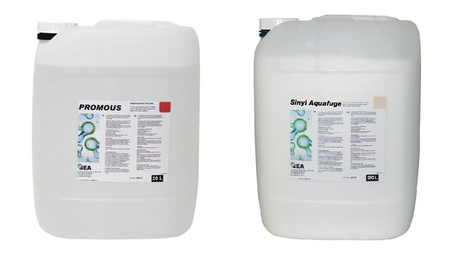 Promous et Aquafuge, deux produits recommandés pour démousser puis imperméabiliser le dallage. Promous et Aquafuge, deux produits recommandés pour démousser puis imperméabiliser le dallage.