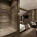 Le style minimalisme de cette suite junior prestige lui donne un aspect moderne.