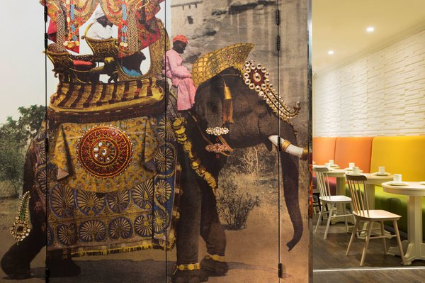 Détail du lobby. Hôtel du Continent.