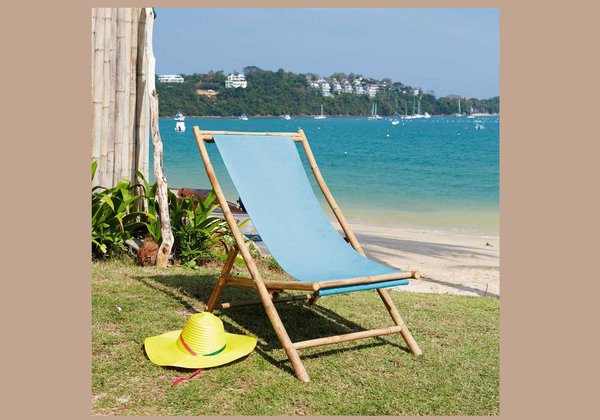 Écolo, la chilienne en bambou chez Maisons du Monde.