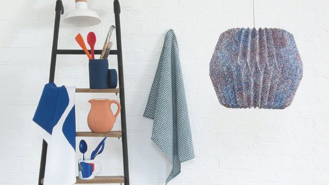 Ambiance "Arty loft". Monoprix.