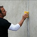 Etape 6 : après séchage, la fissure est réparée de façon durable, et permet un recouvrement 12 heures après application.