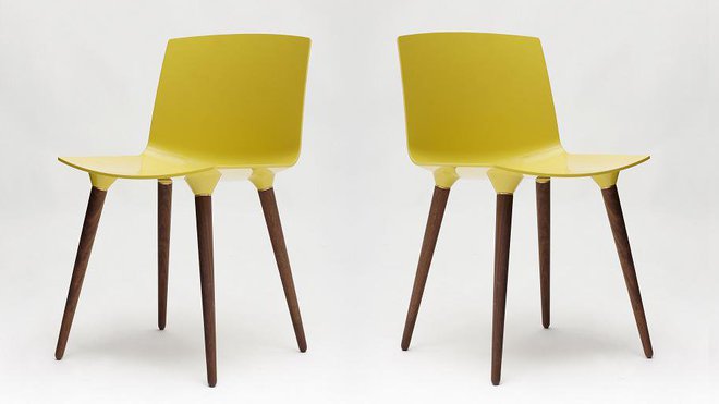 Une chaise inspirée du mouvement moderniste scandinave. Elle se décline en 7 coloris, et évidemment en jaune. Piétement en chêne, frêne, noyer et frêne teinté noir. Design Bykat. Chaise TAC. La Boutique Danoise. Une chaise inspirée du mouvement moderniste scandinave. Elle se décline en 7 coloris, et évidemment en jaune. Piétement en chêne, frêne, noyer et frêne teinté noir. Design Bykat. Chaise TAC. La Boutique Danoise.
