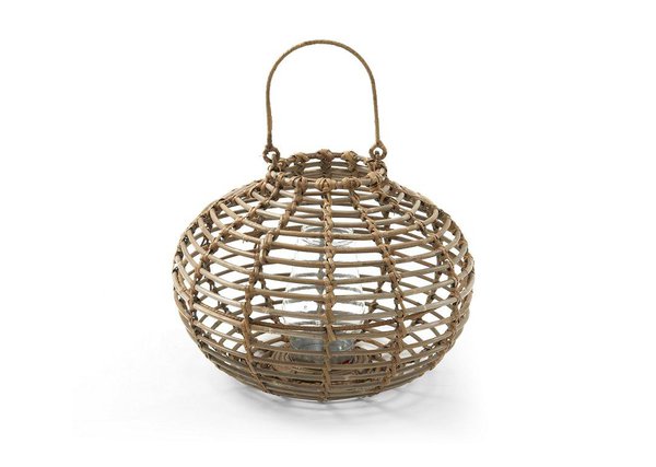 Lanterne en rotin naturel. Dafni. Kave Home.